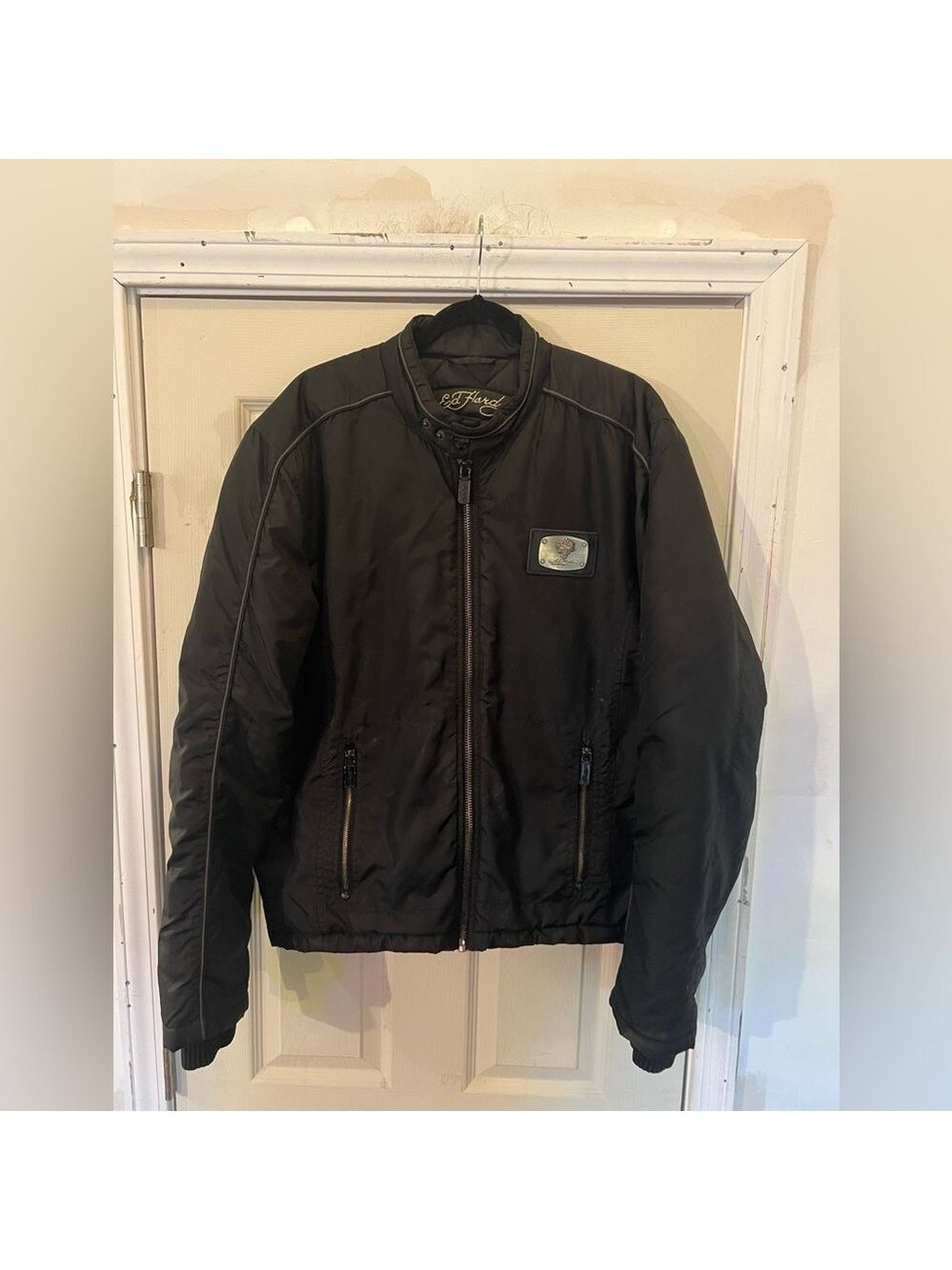 Ed Hardy by Christian Audigier Black Jacket
